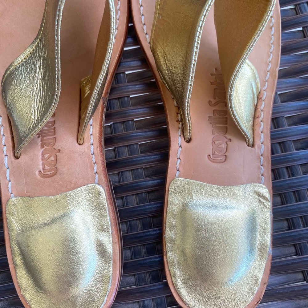 Bernardo Women Gasparilla Sandals Gold - Picture 4 of 6